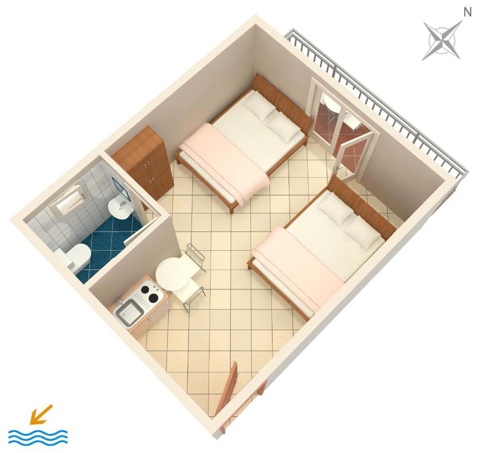 Apartments By The Sea Podaca, Makarska - 6745 Exterior foto